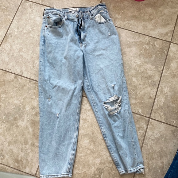 Abercrombie & Fitch Denim - Abercrombie curve love mom jeans